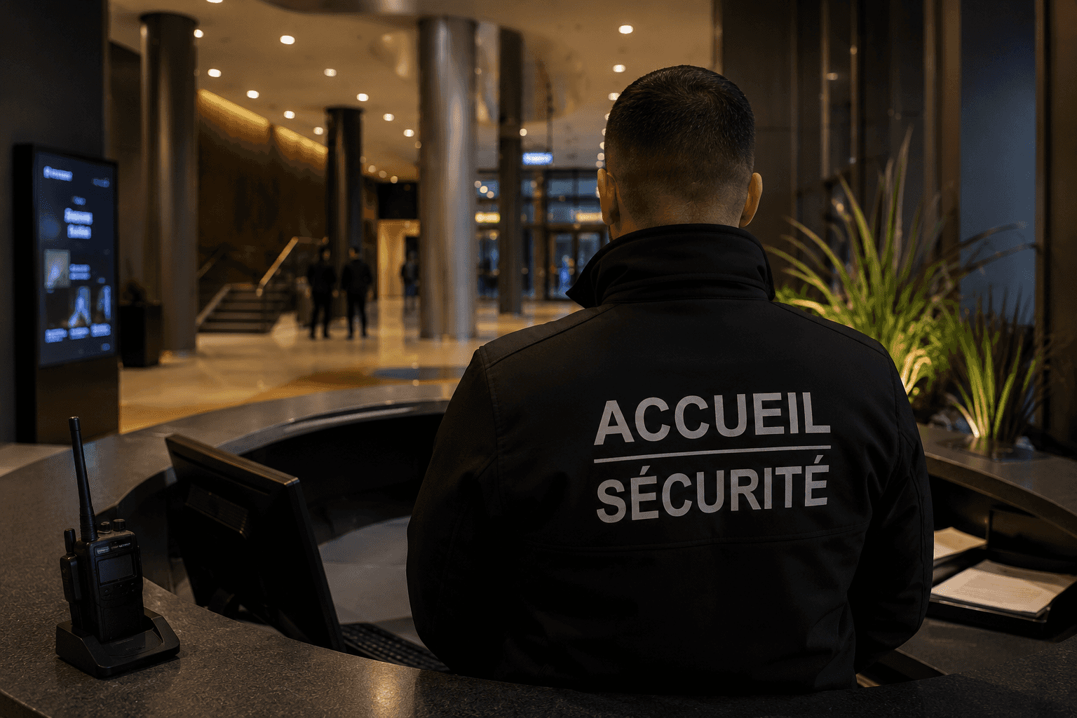 Accueil-sécurité — A.R. Sécurité, Grand Est